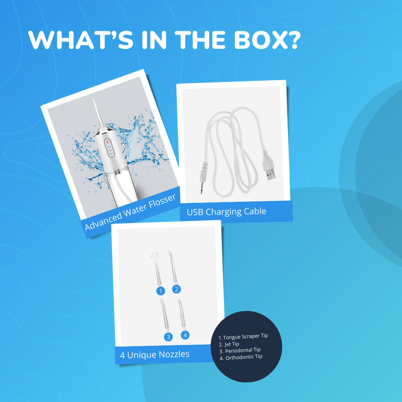 Say Goodbye to Bleeding Gums & Painful Flossing: Clean in 60 Seconds With the LumiSmile Water Flosser - 11