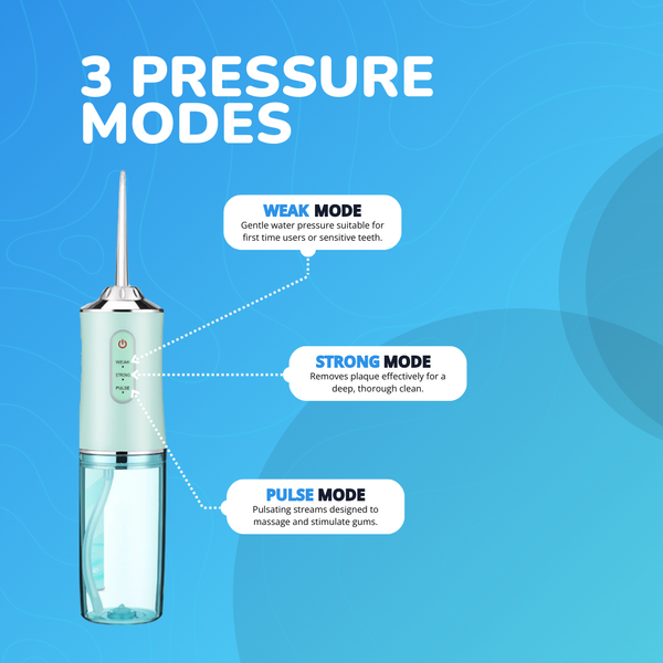 Get That Clean, Confident Smile With Our Water Flosser - 10