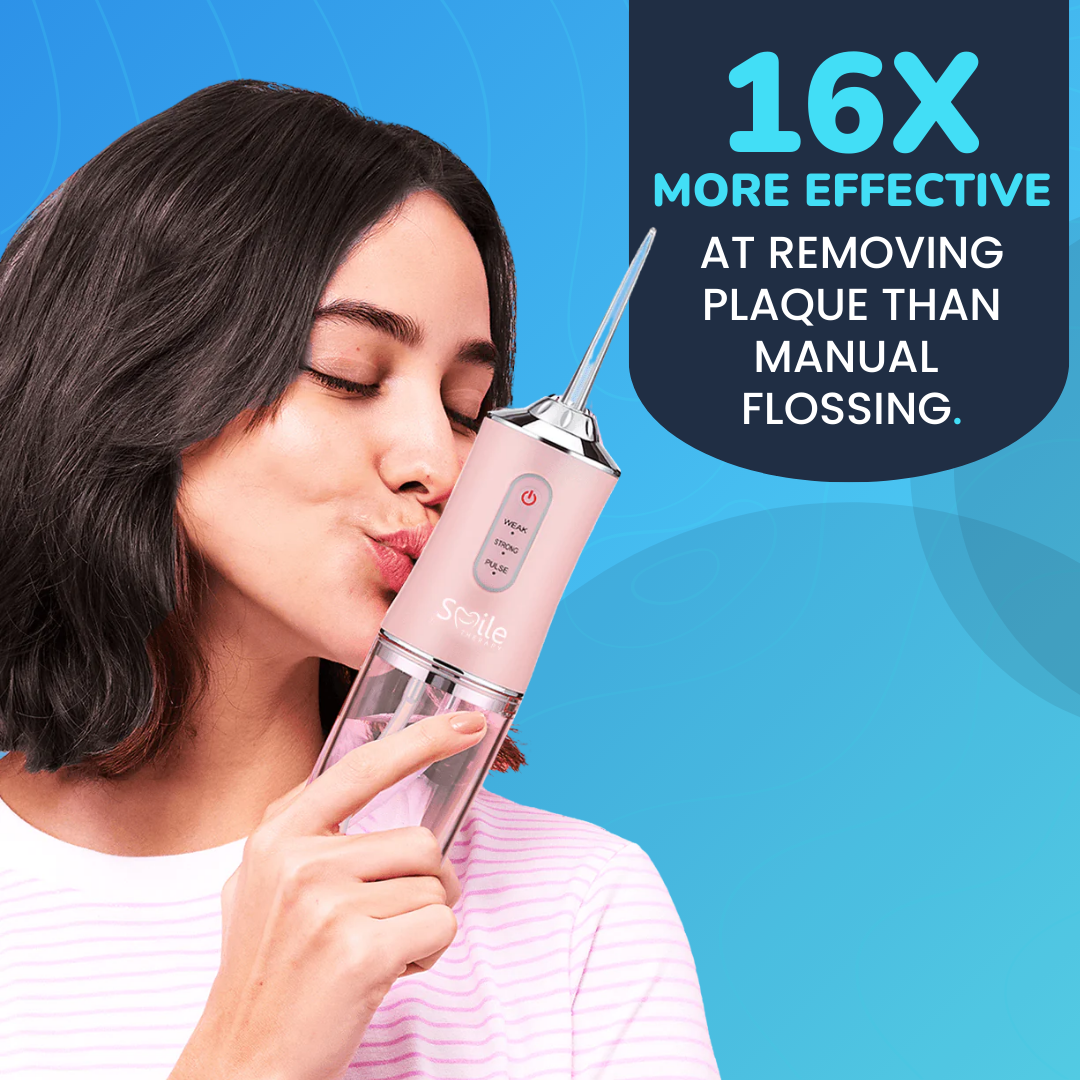 Get That Clean, Confident Smile With Our Water Flosser