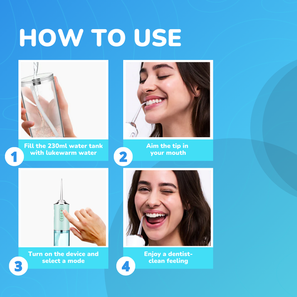 Get That Clean, Confident Smile With Our Water Flosser - 14