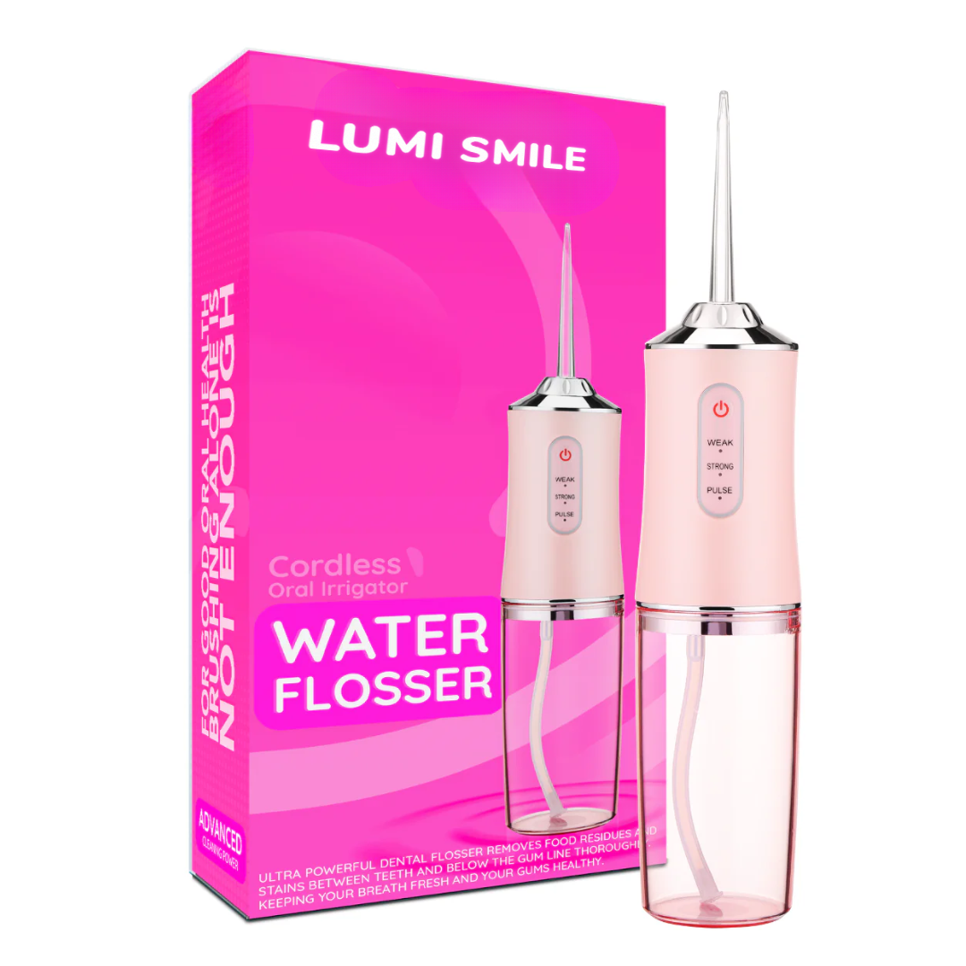 Get That Clean, Confident Smile With Our Water Flosser
