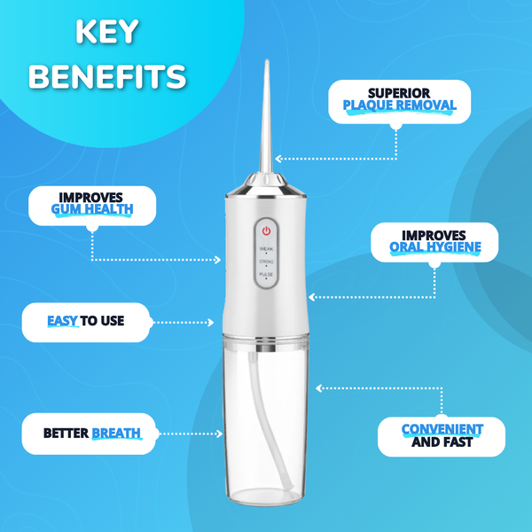 Get That Clean, Confident Smile With Our Water Flosser - 2
