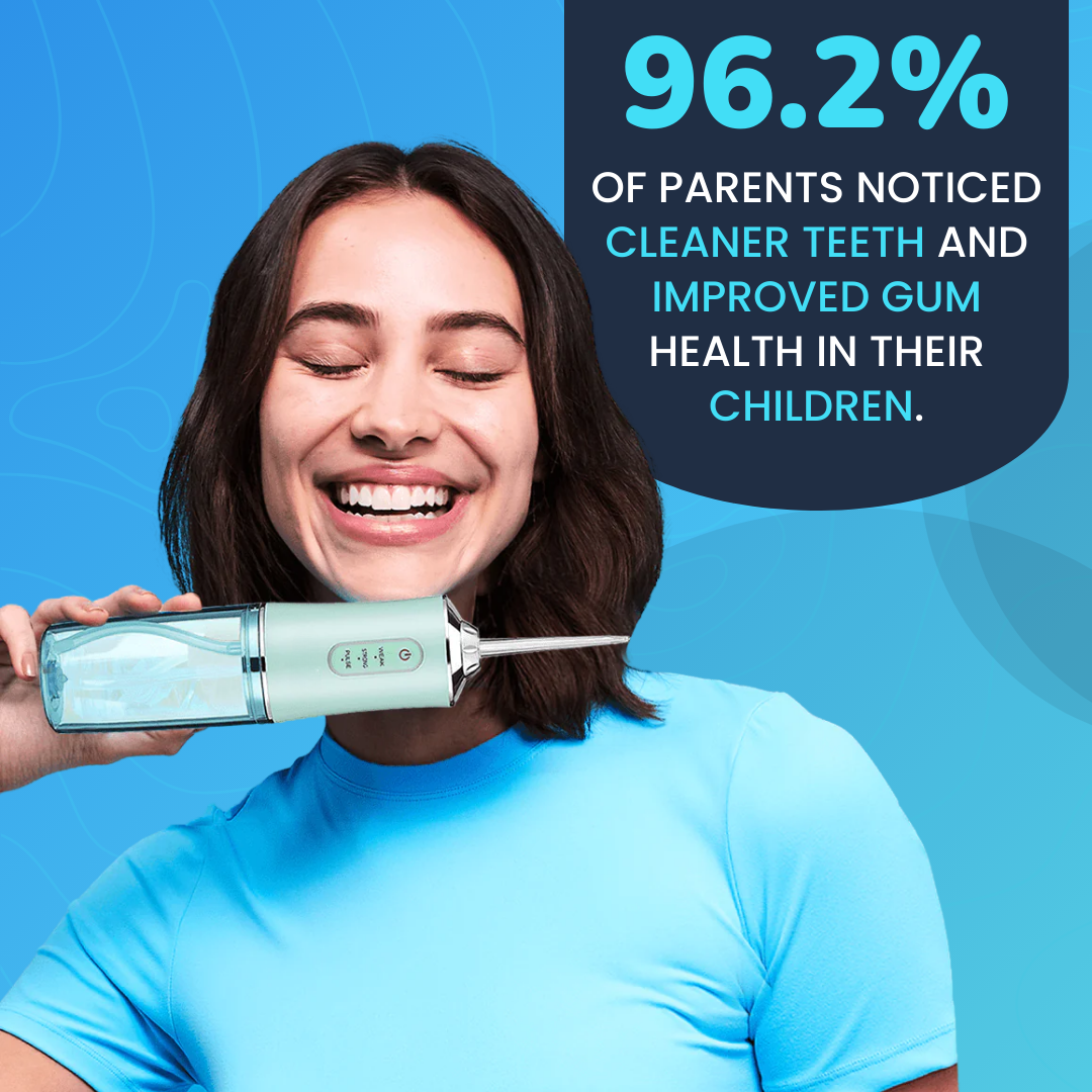 Get That Clean, Confident Smile With Our Water Flosser