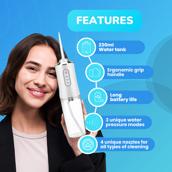 Get That Clean, Confident Smile With Our Water Flosser - 5