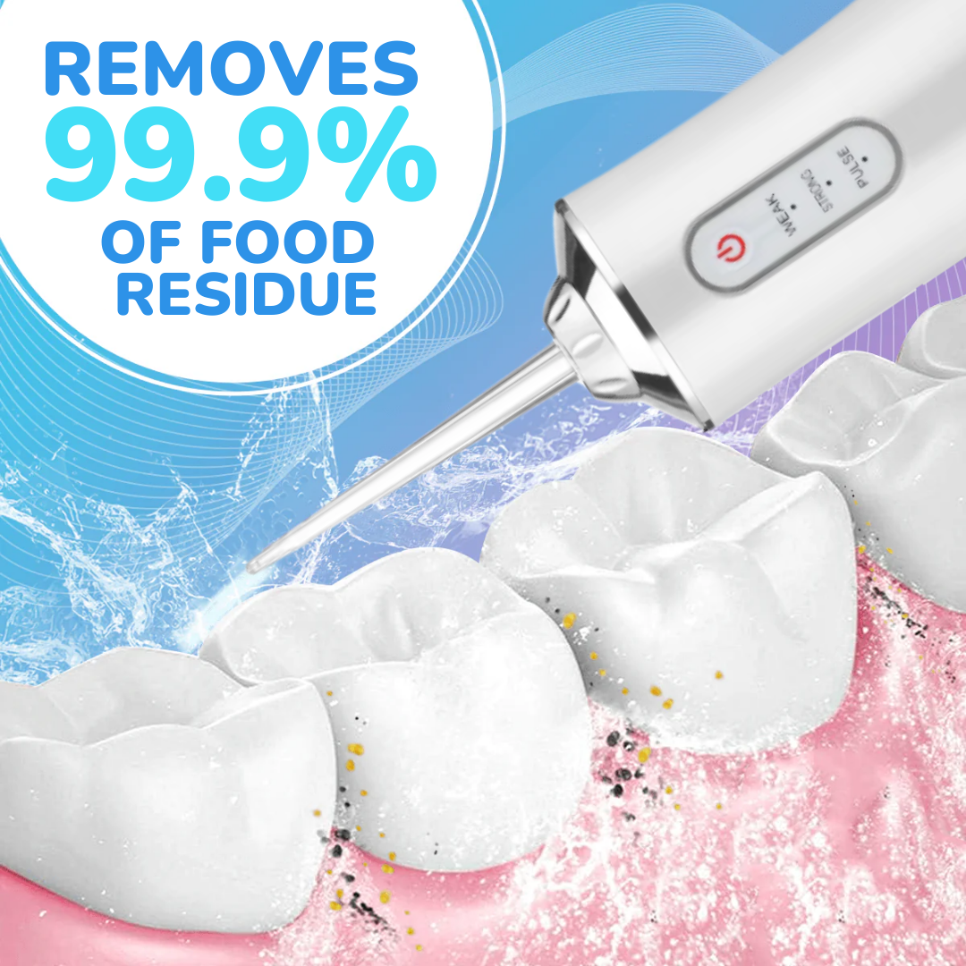 Get That Clean, Confident Smile With Our Water Flosser