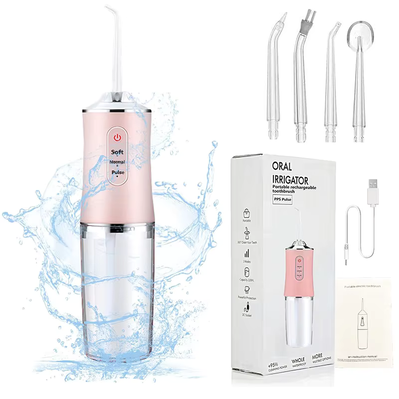 Say Goodbye to Bleeding Gums & Painful Flossing: Clean in 60 Seconds With the LumiSmile Water Flosser - 16
